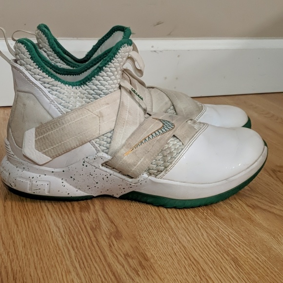 lebron soldier 12 white and green
